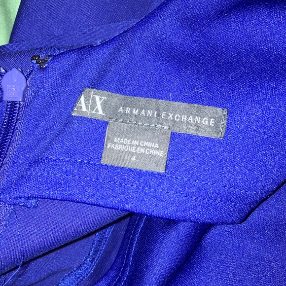 A/X Blue Midi Dress - Picture 3 of 3